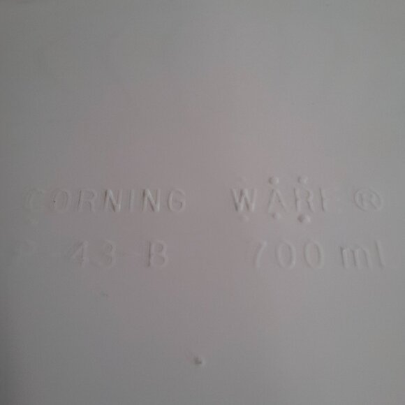 Corning Ware Blue Cornflower Casserole Dish P-43-B 700ml Vintage No Lid - Picture 9 of 11